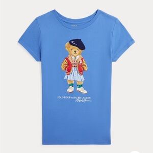 Polo Ralph Lauren Girls Bear T-Shirt
